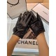 New exclusive first Chanel camellia   series celebrity style [original quality] women's new high-grade sheepskin gloves    goddess preferred can not be missed   imported sheepskin Leather is soft and delicate recognized 