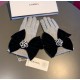 With boxChanel Chanel counter new wool gloves, beaded camellia   big bow   fashion gloves, fall and winter warm padded lining, super coy bow  , on the hand super comfortable and soft, versatile! average size