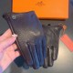 With packaging2022 new exclusive first  touch screen gloves Hermes (original quality) official website synchronization women's new high-grade sheepskin gloves    goddesses set of the United States preferred must be unmis