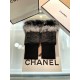 Chanel Chanel fall and winter short lazy rabbit hair gloves   worth comparing     the same paragraph of different quality, kill the market poor product, imported first-class sheepskin  lazy rabbit hair lining padded hand