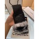 Chanel Chanel fall and winter short lazy rabbit hair gloves   worth comparing     the same paragraph of different quality, kill the market poor product, imported first-class sheepskin  lazy rabbit hair lining padded hand