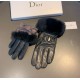 Dior DIDR new 2022 fall and winter lazy rabbit hair CD sheepskin embroidered gloves   cell phone touch screen, worth comparing     the same paragraph different quality, kill the market poor product, imported a first-clas