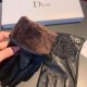 With packaging to run the volumeNew exclusive first   touch screen gloves Dior Dior lace lace   touch screen gloves (original quality) official website synchronization women's new high-grade sheepskin gloves    goddesses