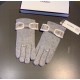 2021 New Chanel Chanel counter new wool gloves, fashion gloves, fall and winter warm padded lining, big bow   On the hand super comfortable and soft, versatile! With box   average size