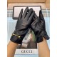 Explosion models to the goods   Gucci hot circle of friends of the women's leather gloves, horsebit buckle  first-class sheepskin Simple and generous static surface style add a small LOGO buckle, ultra-soft plus cashmere