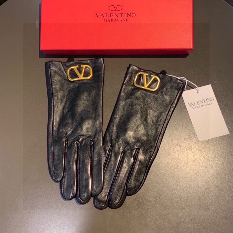 2023 new exclusive first  Valentino VALENTINO touch screen women's gloves [original quality] official website synchronization women's new high-grade sheepskin gloves    goddess preferred can not be missed       100 perce