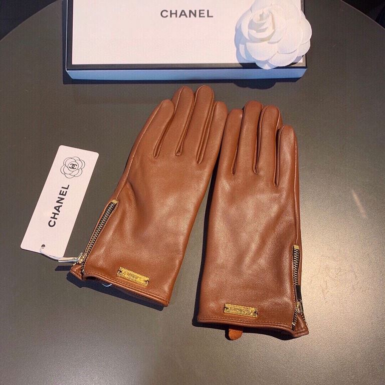 2021 new exclusive first  touch screen gloves Chanel Chanel [original quality] official website synchronization women's new high-grade sheepskin gloves    goddesses preferred can not be missed    hundred percent of the s