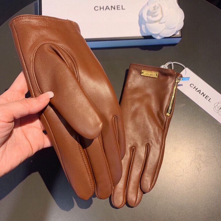 2021 new exclusive first  touch screen gloves Chanel Chanel [original quality] official website synchronization women's new high-grade sheepskin gloves    goddesses preferred can not be missed    hundred percent of the s