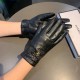 With packaging2022 new exclusive first  touch screen gloves Chanel Chanel bow hanging double C [original quality] official website synchronization women's new high-grade sheepskin gloves    goddesses preferred can not be