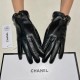 With the packaging of the new exclusive first Chanel rose series celebrity style [original quality] women's new high-grade sheepskin gloves    goddess preferred can not be missed   imports of sheepskin Leather soft and d