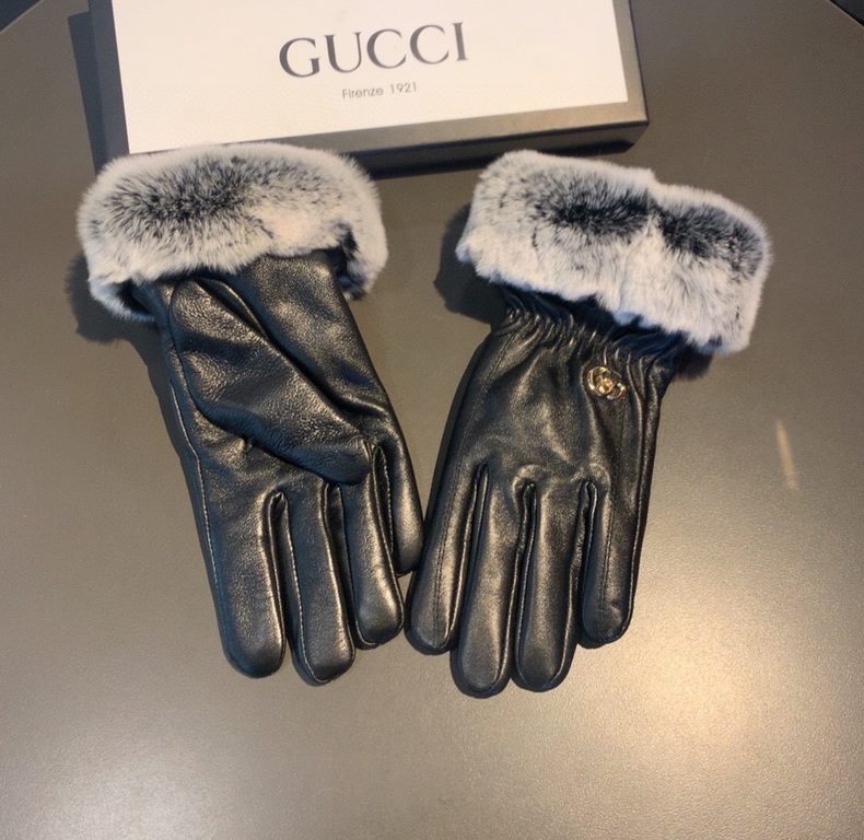 With packaging runGUCCI Gucci 2022 fall and winter lazy rabbit hair touch screen gloves   goddesses set of beauty must have   single product, worth comparing    the same paragraph of different quality, kill the market po