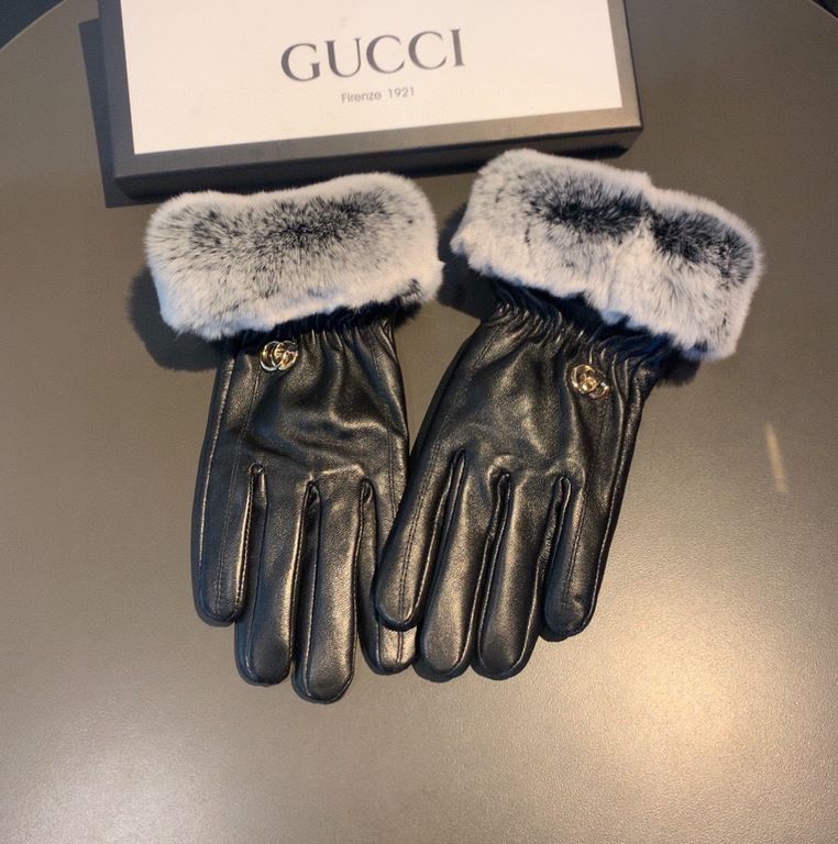 With packaging runGUCCI Gucci 2022 fall and winter lazy rabbit hair touch screen gloves   goddesses set of beauty must have   single product, worth comparing    the same paragraph of different quality, kill the market po