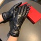 2022 new exclusive first  Valentino VALENTINO long touch screen women's gloves [original quality] official website synchronization ladies new high-grade sheepskin gloves    goddess preferred can not be missed       100 p