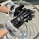 Chanel Chanel 2022 fall and winter double C lazy rabbit hair sheepskin gloves   cell phone touch screen, worth comparing     the same paragraph different quality, kill the market poor product, imported a first-class shee