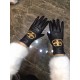 Paris House     [top original single] official website synchronization women's new high-grade sheepskin gloves     100% selection of imported lambskin lined with cashmere warm and comfortable better Leather luster bright