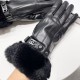 Chanel Chanel 2023 fall and winter lazy rabbit hair sheepskin gloves   cell phone touch screen, worth comparing     the same paragraph of different qualities, kill the market poor products, imported first-class sheepskin