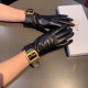 New exclusive first   imported Essex leather touch screen gloves Dior Dior [original quality]   women's new high-grade sheepskin gloves    goddesses set of the United States the must-have single product   can not be miss