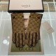 Gucci  burst to   [top original single] official website synchronization women's new high-grade sheepskin gloves     100% selection of imported lambskin lining velvet lining warmth and comfort better Leather luster brigh