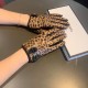 2022 new exclusive first   leopard bow   touch screen gloves Chanel Chanel [original quality] official website synchronization women's new high-grade sheepskin gloves    goddess preferred can not be missed       hundred 