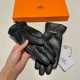 2021 new exclusive first  touch screen gloves Hermes (original quality) official website synchronization women's new high-grade sheepskin gloves    goddesses set of the United States preferred must be unmissable      100