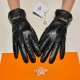 2021 new exclusive first  touch screen gloves Hermes (original quality) official website synchronization women's new high-grade sheepskin gloves    goddesses set of the United States preferred must be unmissable      100