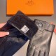 2021  Hermes HERMES men's gloves, exclusive customized, imported first-class sheepskin lining! Luxurious and generous for any age! With box    divided into two yardage, XL, XXL transfer picture must sell oh!