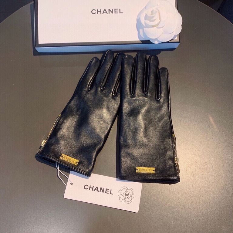 2021 new exclusive first  touch screen gloves Chanel Chanel [original quality] official website synchronization women's new high-grade sheepskin gloves    goddesses preferred can not be missed    hundred percent of the s