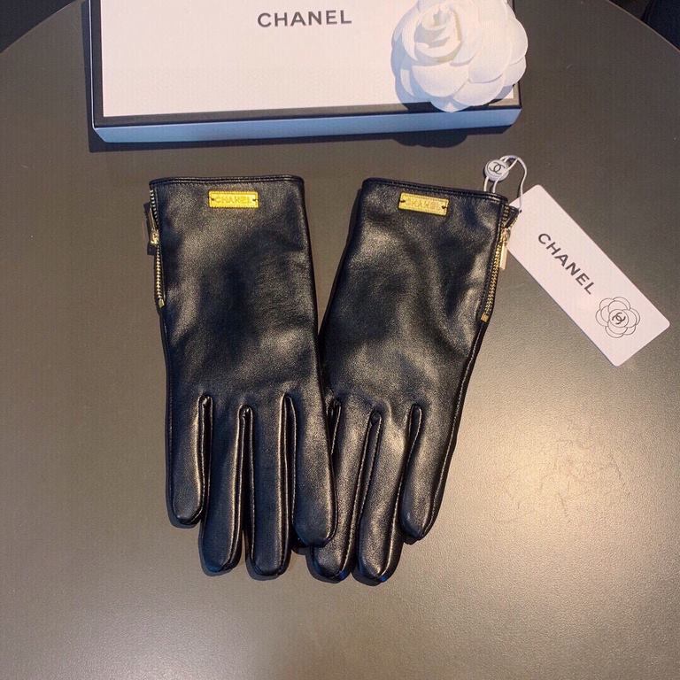 2021 new exclusive first  touch screen gloves Chanel Chanel [original quality] official website synchronization women's new high-grade sheepskin gloves    goddesses preferred can not be missed    hundred percent of the s