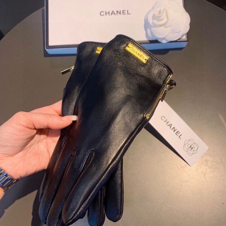 2021 new exclusive first  touch screen gloves Chanel Chanel [original quality] official website synchronization women's new high-grade sheepskin gloves    goddesses preferred can not be missed    hundred percent of the s