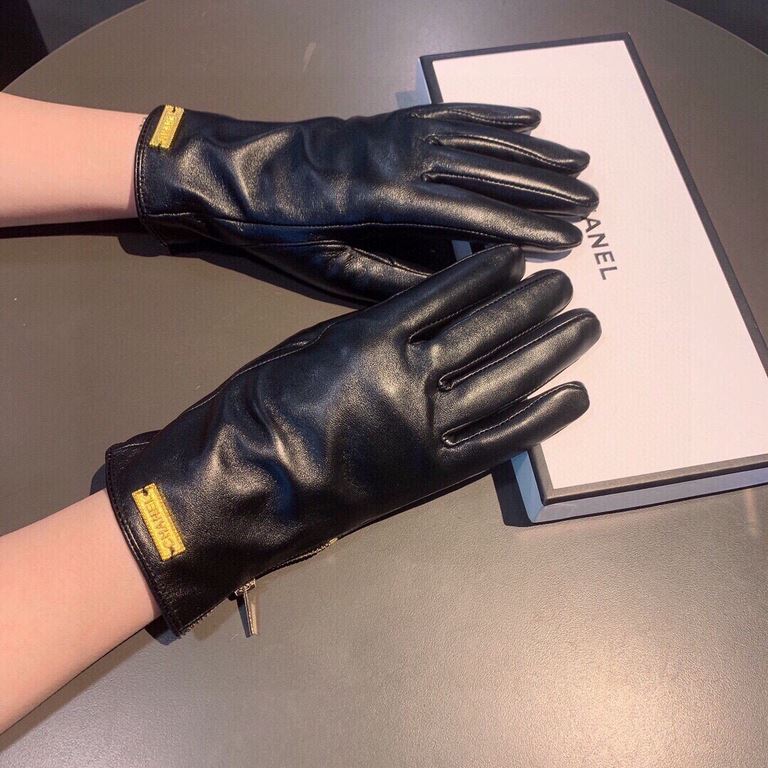 2021 new exclusive first  touch screen gloves Chanel Chanel [original quality] official website synchronization women's new high-grade sheepskin gloves    goddesses preferred can not be missed    hundred percent of the s