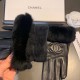 with packagingChanel Chanel 2022 fall and winter lazy rabbit hair sheepskin gloves   cell phone touch screen, worth comparing     the same paragraph of different quality, kill the market poor product, imported a first-cl