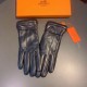 2022 new exclusive first  touch screen gloves Hermes (original quality) official website synchronization women's new high-grade long section of sheepskin gloves    goddesses set of the United States of America preferred 