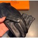 2022 new exclusive first  touch screen gloves Hermes (original quality) official website synchronization women's new high-grade sheepskin gloves    goddesses set of the United States preferred must be unmissable    100 p