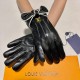 New exclusive first   touch screen gloves LV [original quality] women's new high-grade sheepskin gloves    goddess preferred can not be missed   imported sheepskin Leather is soft and delicate recognized imported sheepsk