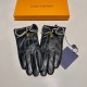 New exclusive first   touch screen gloves LV [original quality] women's new high-grade sheepskin gloves    goddess preferred can not be missed   imported sheepskin Leather is soft and delicate recognized imported sheepsk