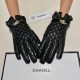 With packaging 2021 new exclusive first  prism touch screen women's gloves CHANEL Chanel [original quality] official website synchronization women's new high-grade sheepskin gloves    goddess preferred can not be missed 