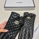 With packaging 2021 new exclusive first  prism touch screen women's gloves CHANEL Chanel [original quality] official website synchronization women's new high-grade sheepskin gloves    goddess preferred can not be missed 