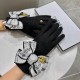 2022 new Chanel Chanel counter new wool gloves, fashion gloves, fall and winter warm padded lining, on the hand super comfortable and soft, versatile! Matching box   even size