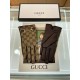 Gucci  burst to   [top original single] official website synchronization women's new high-grade sheepskin gloves     100% selection of imported lambskin lining velvet lining warmth and comfort better Leather luster brigh