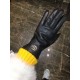 [Guccl first-class sheepskin gloves   Celebrity's choice! A great partner for fall and winter with fur!