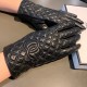 2022 new first  prism touch screen women's gloves CHANEL Chanel [original quality] official website synchronization Ms. new high-grade sheepskin gloves    goddess preferred can not be missed      100 percent of the selec