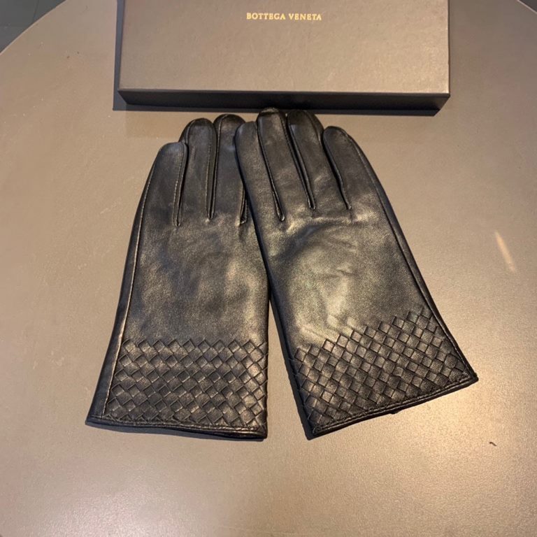 2022 new exclusive first   touch screen semi-fine knitted gloves BV [original quality] official website synchronization men's new high-grade sheepskin gloves    God preferred can not be missed    100 percent selection of