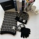 [3 Piece Wool Set Hat  Scarf  Gloves] Classic Set Hat!