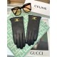 New exclusive first  Celine touch screen women's gloves Arc de Triomphe series original hardware [original single quality] official website synchronization women's new imported sheepskin gloves    goddess preferred can n