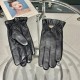 2022 new exclusive first  touch screen gloves Prada   edge gloves [original quality] official website synchronization ladies new high-grade sheepskin gloves    goddesses preferred can not be missed      hundred percent s