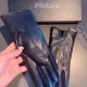 2023 new exclusive first  touch screen gloves   Prada in the opening gloves [original quality] official synchronization of the official website women's new high-grade sheepskin gloves    goddesses preferred can not be mi