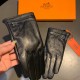 2022 new exclusive first  touch screen gloves Hermes (original quality) official website synchronization women's new high-grade sheepskin gloves    goddesses set of the United States of America preferred must have can no