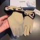 2022 new Chanel Chanel counter new wool gloves, fashion gloves, fall and winter warm padded lining, on the hand super comfortable and soft, versatile! Matching box   even size