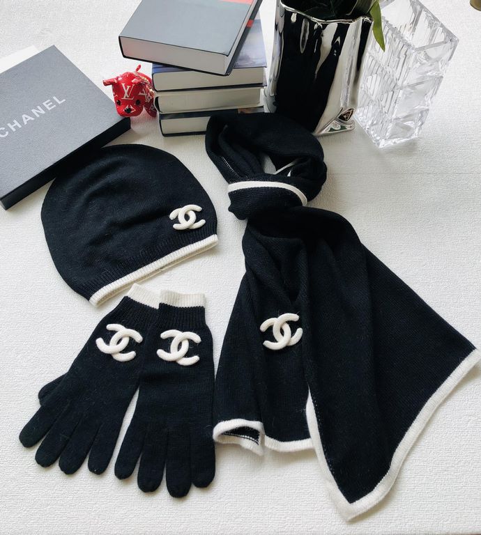 Set100% Cashmere Scarf Hat Gloves