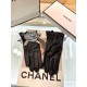 New exclusive first Chanel rose   series celebrity style [original quality] women's new high-grade sheepskin gloves     goddess preferred can not be missed   imported sheepskin Leather is soft and delicate recognized imp